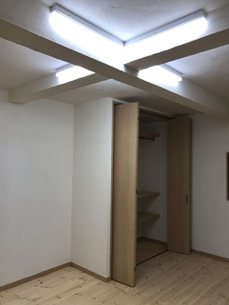 LDK、洋間改装工事